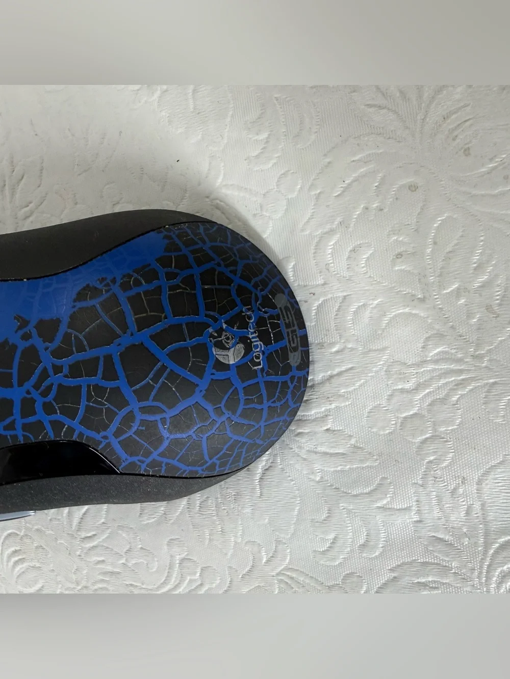 E1 Logitech G5 Gaming Mouse Black Blue w/ 6 Weight Set 832485-0000, Tested & OEM